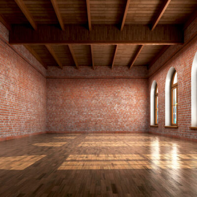 empty-room-with-brick-walls